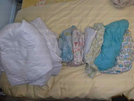 Photo of free crib sheets and mattress protectors (Cherry Chase) #1