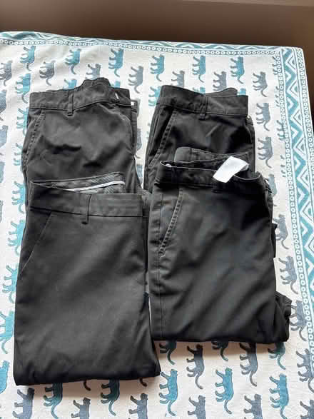 Photo of free 4 x black skinny school trousers (Hollingdean BN1) #1