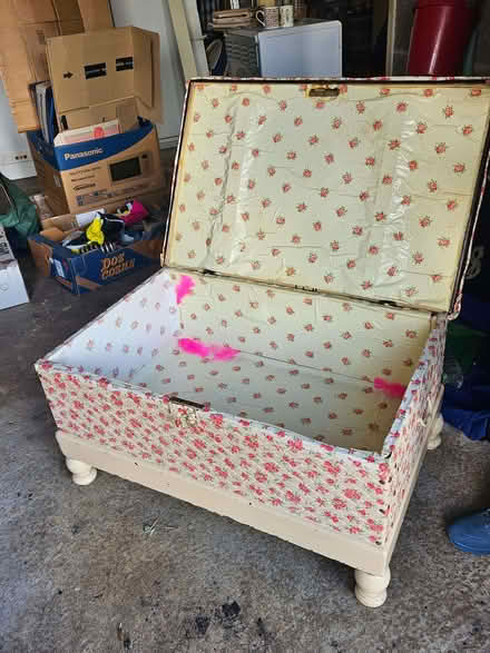 Photo of free Large old ottoman (Odd Down BA2) #2