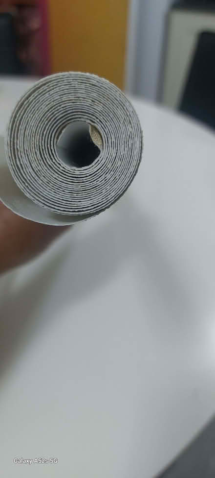 Photo of free Almost full roll of cream texture wallpaper (Town Parks BT15) #1