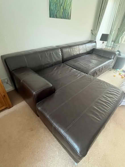 Photo of free Leather sofa (Bromley BR2) #3