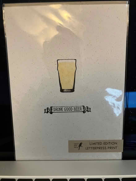 Photo of free New letterpress print (Upper West Side) #1