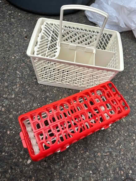 Photo of free Dishwasher basket/organizer (belmont/watertown line) #1