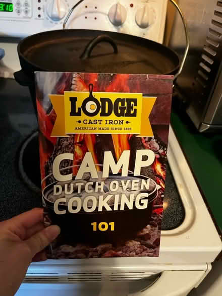 Photo of free Cast Iron Dutch Oven & Cook Book (Woburn near downtown) #4