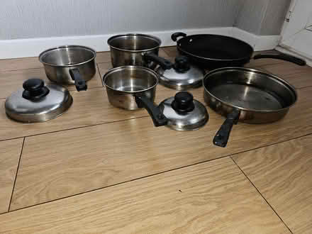 Photo of free Saucepans and frying pans (Blakelaw NE5) #2