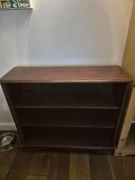 Photo of free Mahogany bookcase (Ysceifiog CH7) #1