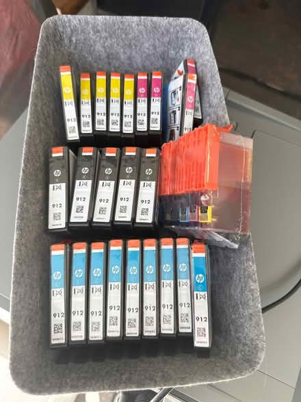 Photo of free HP printer plus ink cartridges (Cobham KT11) #3
