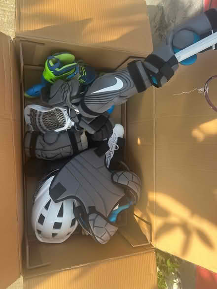 Photo of free Lacrosse gear, rollerblades (915 Mazant St NOLA) #1