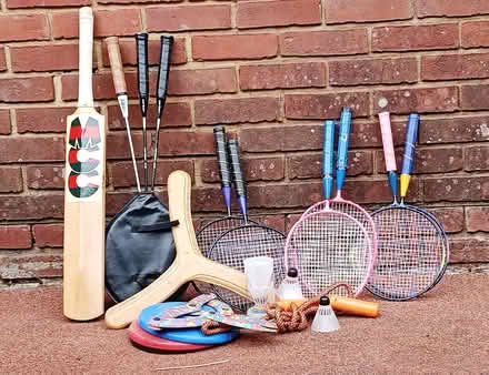 Photo of free Sports equipment (cricket bat, badminton rackets, etc.) (Titchfield PO14) #1