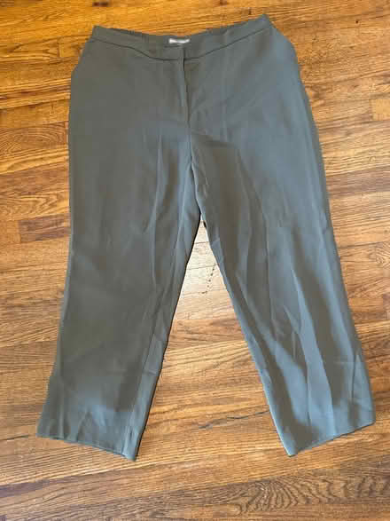 Photo of free Size 18W Green Slacks (Clason Point Bronx NY) #1