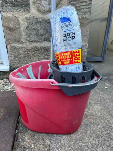 Photo of free Mop and bucket (Aldfield HG4) #1