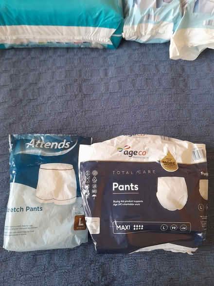 Photo of free Incontinence pads/pants (Dagenham RM8) #3