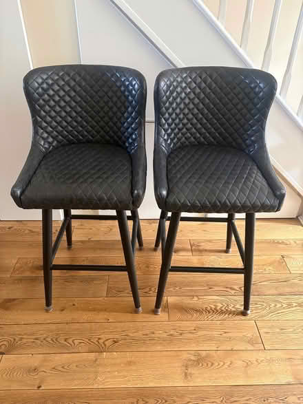 Photo of free Two bar stools (How Wood Park Street AL2) #1