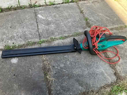 Photo of free Bosch hedge trimmer (not working) (Chorlton M21) #1