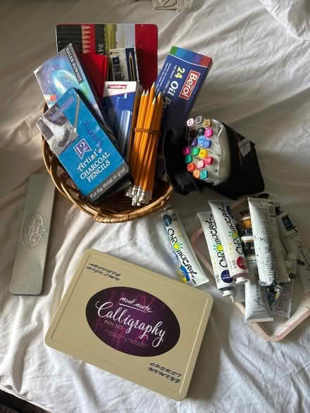 Photo of free Old art supplies (Maple Cross WD3) #1