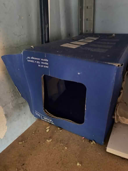 Photo of free Square Navy Blue tiles KT6 (Tolworth KT6) #1