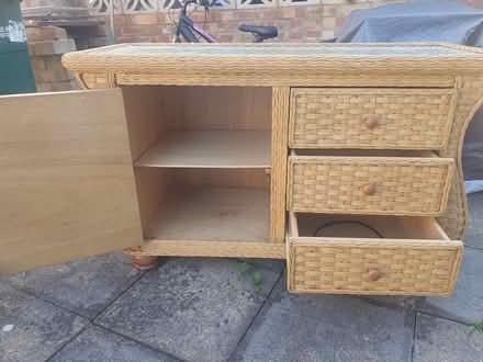 Photo of free Wicker cabinet (WD4) #2