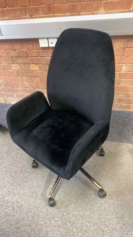 Photo of free TWO black officers chairs (NW5 1LB) #3