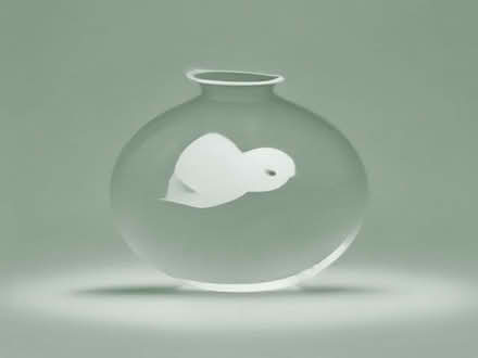 Photo of free Handblown Glass Dove (Penzance TR18) #2