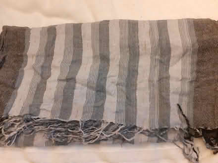 Photo of free Blue Strippy Scarf (Birmingham City Centre B1) #1