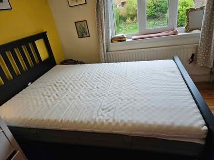 Photo of free 1 double mattress & 1 mattress topper (Bloomfield BA2) #2
