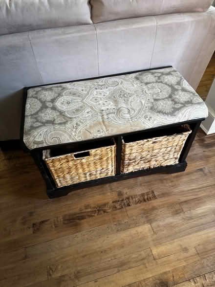 Photo of free Storage bench (Old Town Alexandria) #1