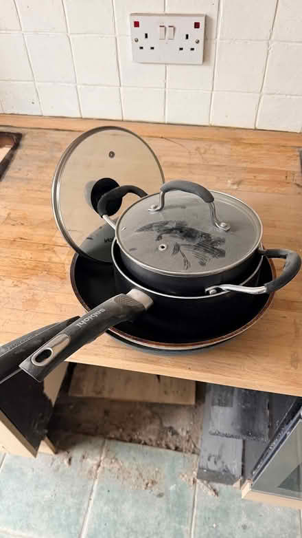 Photo of free Pots frying pans (Dun Laoghaire) #1