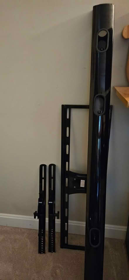 Photo of free 3 shelf glass tv stand (Natick MA) #2
