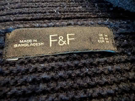 Photo of free F&F Blk Shawl Collar Cardigan (M) (Bracknell RG12) #4