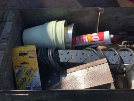 Photo of free Metal box of tools plus a strimmer (Benhall GL51) #3