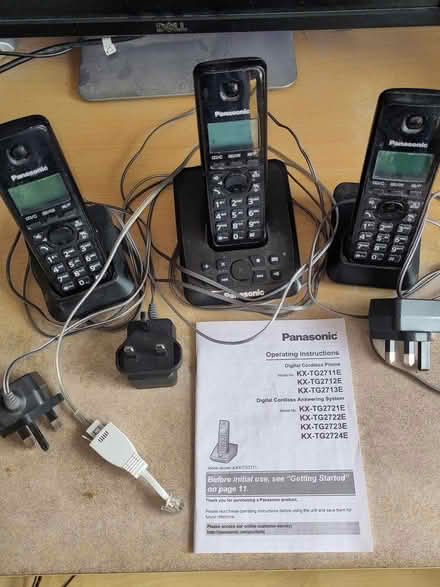 Photo of free Pansonic digital cordless phone set (GU24 (Bisley)) #1