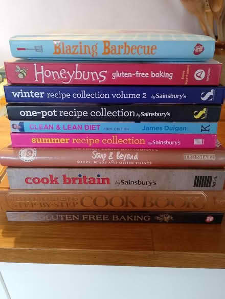 Photo of free A collection of excellent, but unwanted, cookery books (Halstead CO9) #1
