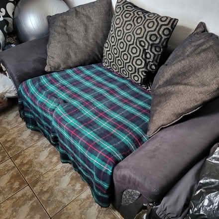 Photo of free Comfy Gray Sofa (Pudsey LS28) #2