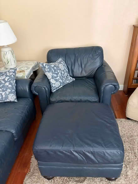 Photo of free Leather furniture and soft chair (95129 off Doyle Rd) #3