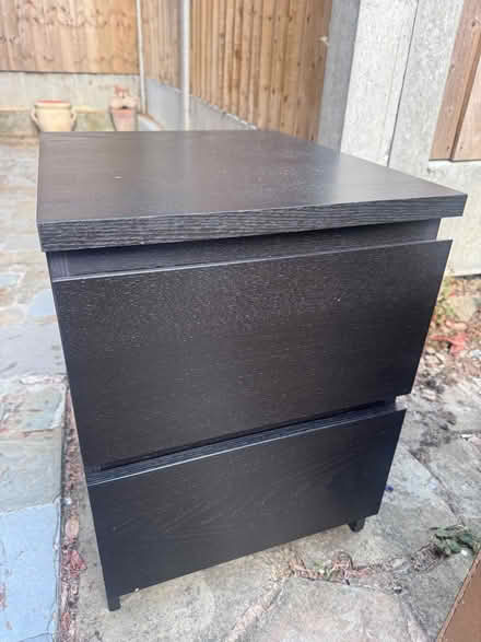 Photo of free Bedside tables - Black (Old harlow CM17) #1