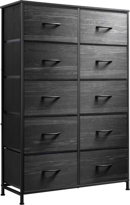 Photo of free 10 drawer black dresser (Lakewood Estates) #1