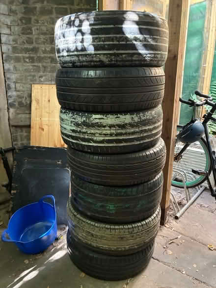 Photo of free 7 tires (N1 islington) #1