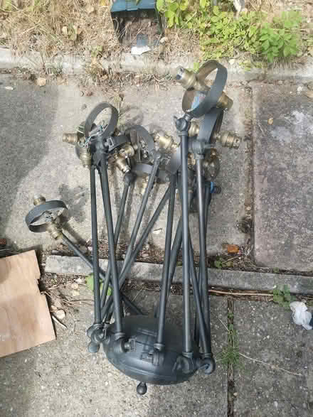 Photo of free Old chandelier metal piece (Broomhill S10) #1