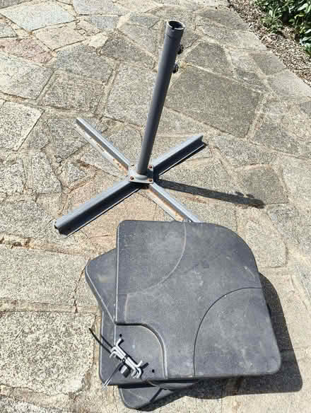 Photo of free Umbrella Parasol Base Stand. Filled with Sand. (Green Street Green TN14) #2