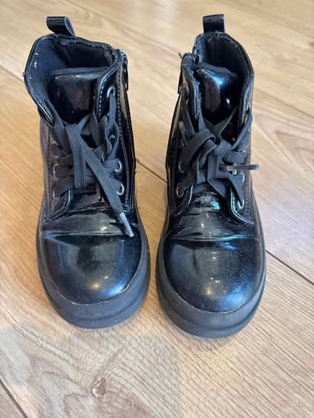 Photo of free Black boots child size 8 (Totteridge, High Wycombe, HP13) #2