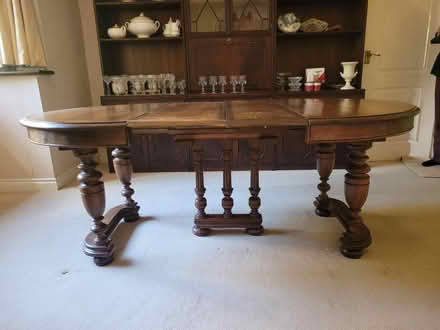Photo of free French wooden table (Frith Hill GU7) #4