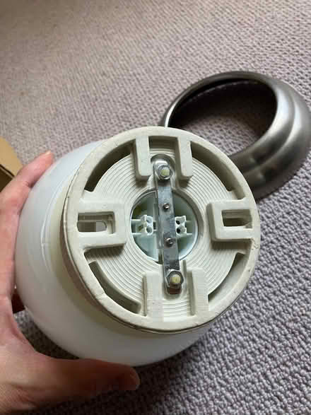 Photo of free Ceiling light fitting and glass shade (Ikea) (Bear Flat BA2) #4
