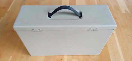 Photo of free Cream Metal A4 Size Lockable File Box (Redford EH13) #4