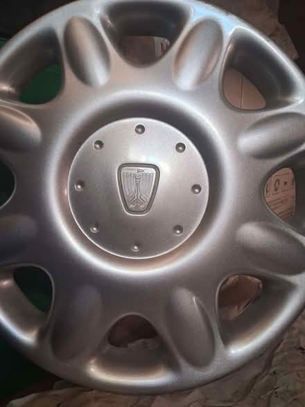 Photo of free Set of 3 wheel trims from Rover 2000 series. 14" (Edge Green WA3) #2