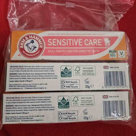 Photo of free Baking soda toothpaste x 3 (Twickenham TW1) #1