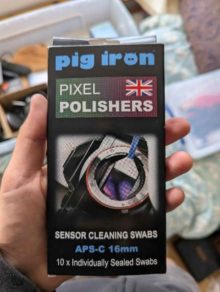 Photo of free Camera sensor swabs (aps-c) (Chorley SK9) #1