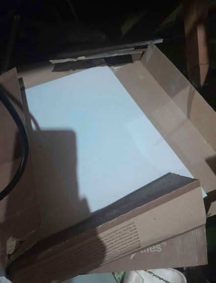 Photo of free 11 large white tiles wall (Hockley Heath B94) #2