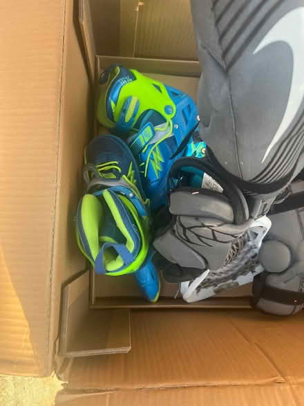 Photo of free Lacrosse gear, rollerblades (915 Mazant St NOLA) #2