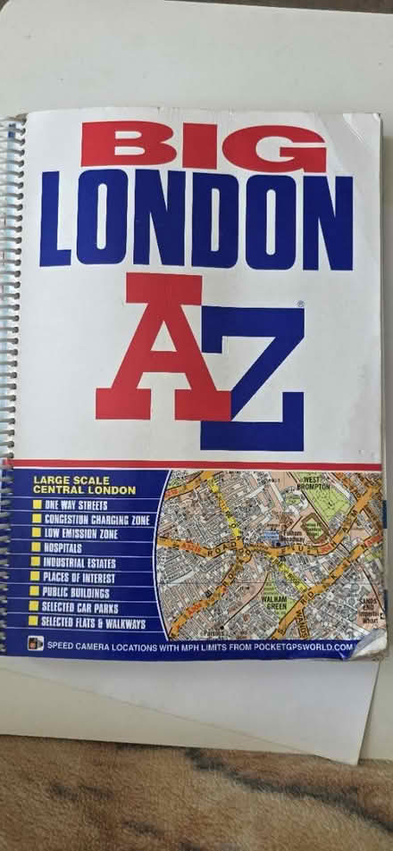 Photo of free Used A-Z London (Heathrow UB7) #1