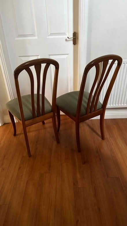 Photo of free Dining chairs (2) (Heatherton DE23) #2